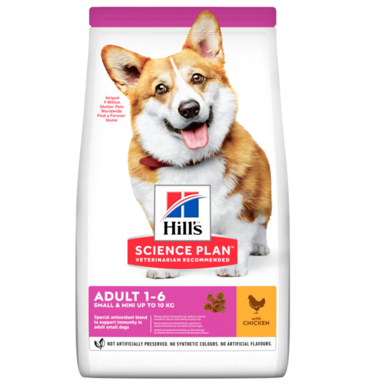 Hill's Canine - Science Plan - Dog food - Adult - Mini & Small - Chicken