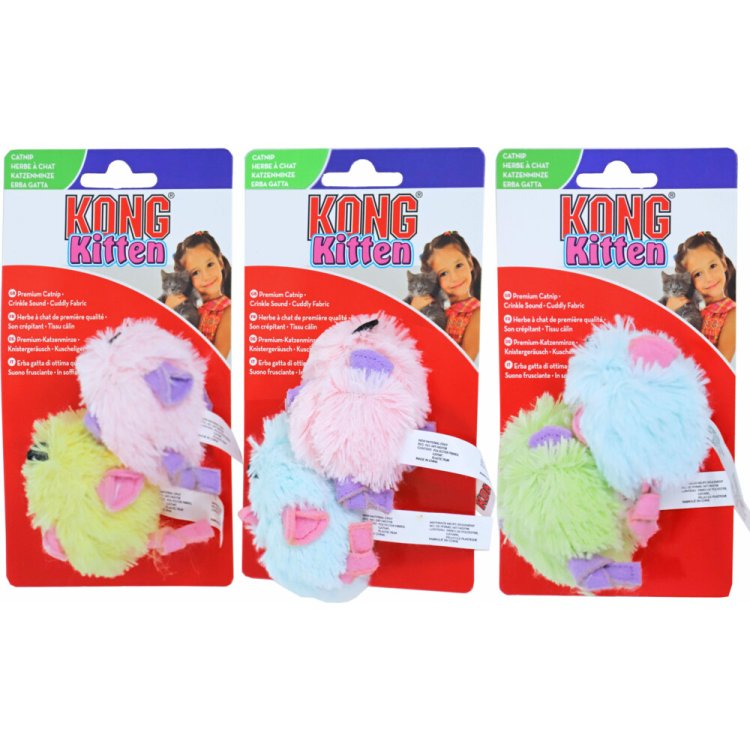 Kong - Kitten Muis - 2 stuks