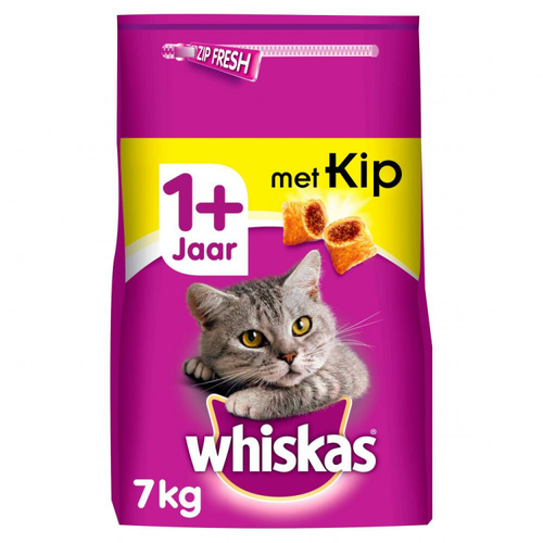 Whiskas - Trockenes erwachsenes Huhn - Katzenfutter - 7kg