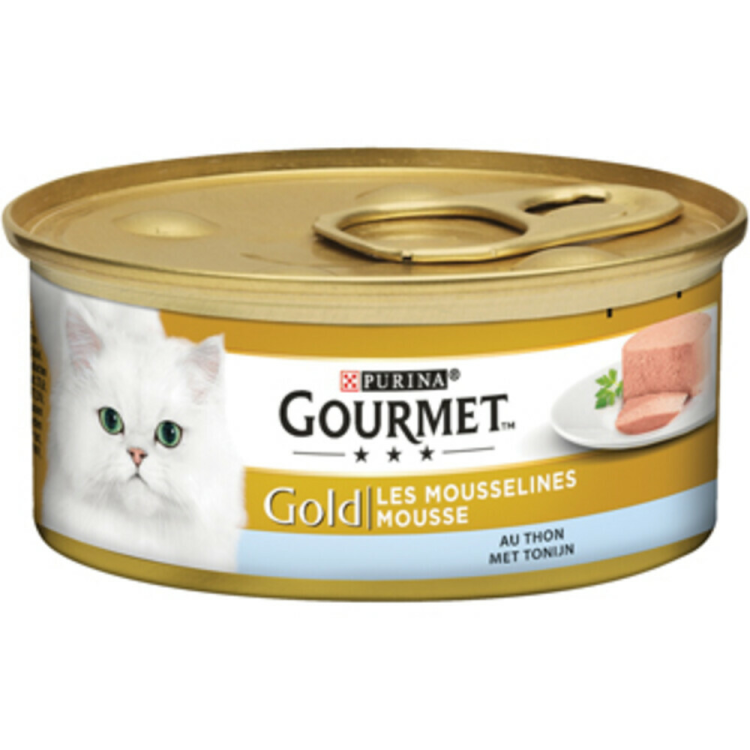 Gourmet - Gold Mousse Tuna - Cat Food - 85g