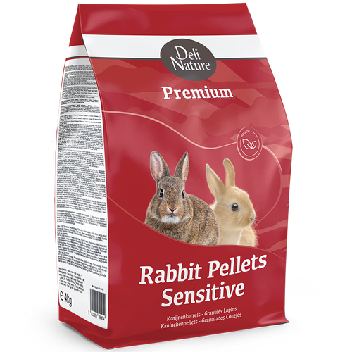Deli Nature - Premium Konijnenkorrels Sensitive 4kg