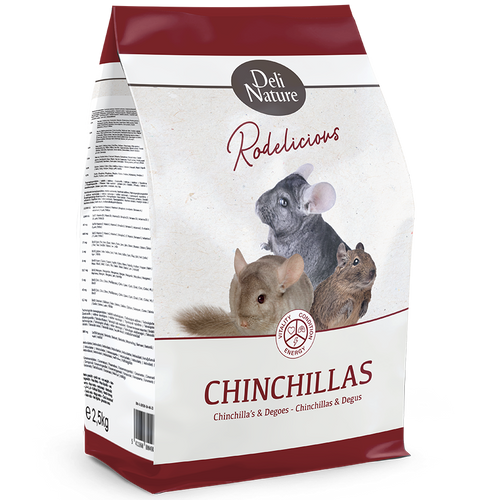 Deli Nature - Rodelicious Chinchilla's 2,5kg