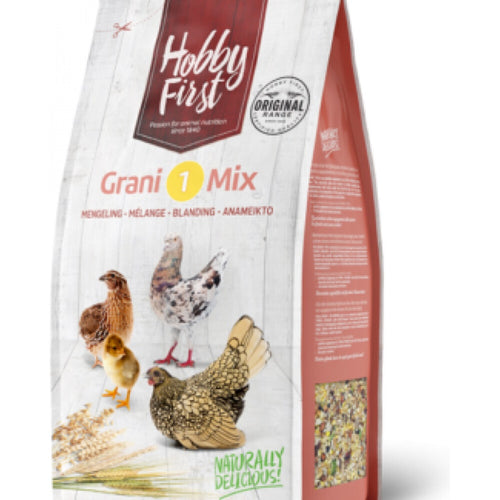 Hobby First - Grani 3 Mengeling - Kippenvoer - 4kg
