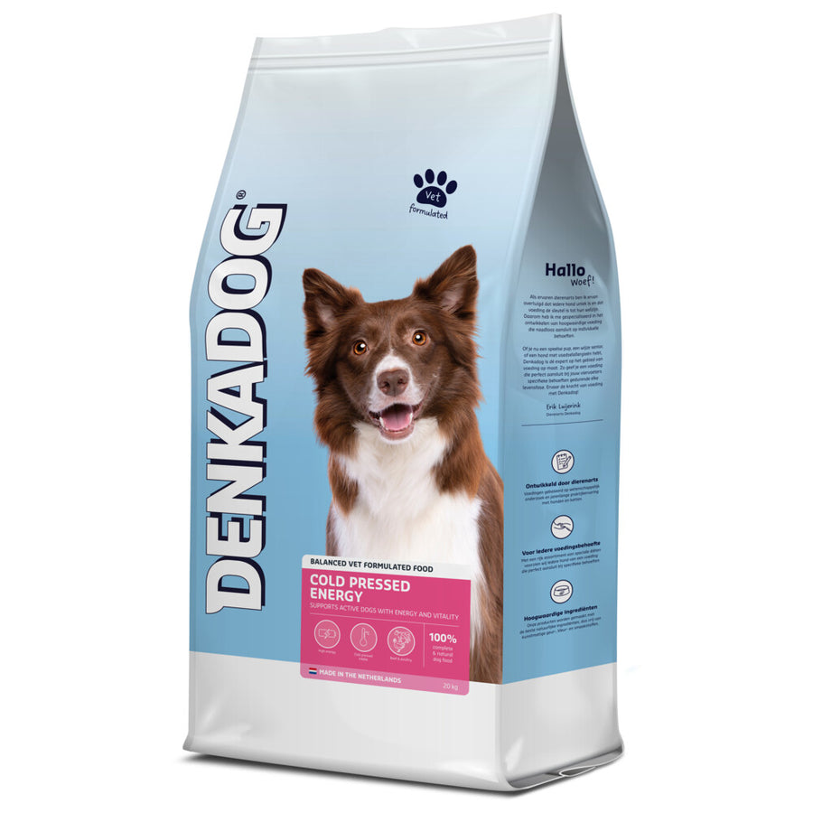 Denkadog - Hondenvoer Cold Pressed Energy - 20kg