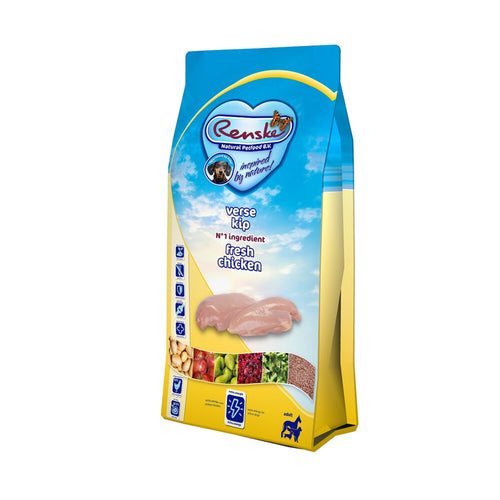 Renske - Hond Vers Adult Graanvrij 395g - Kip