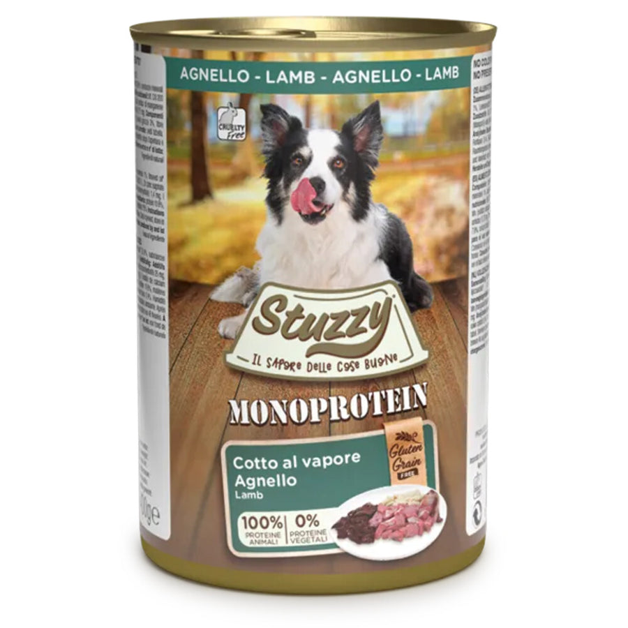 Stuzzy - Monoproteïn Lam - Hond Natvoer - Volledig voer - 400g