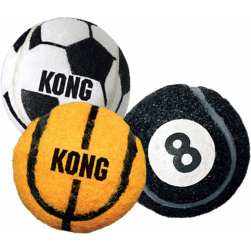Kong - Sport Ball - Hondenspeelgoed - 3 St