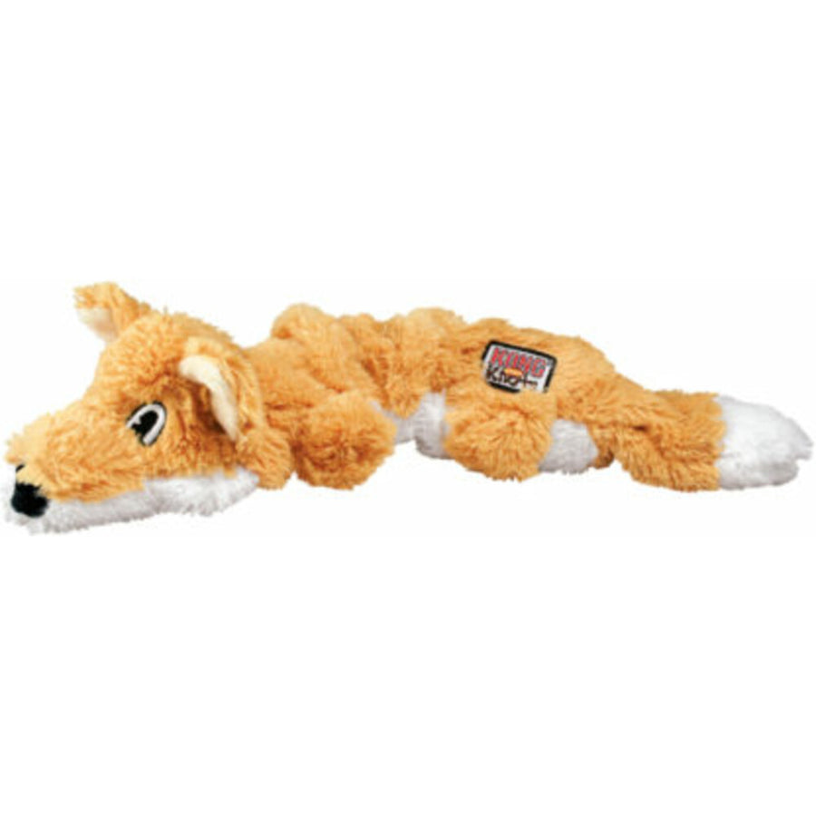 Kong - Scrunch Knots Vos M - Kauwspeelgoed - Multi