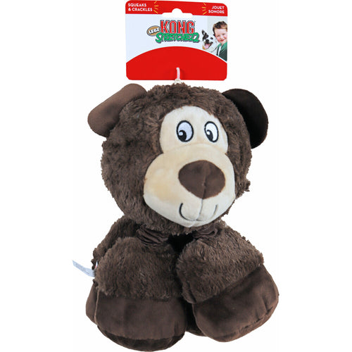 Kong - Stretchezz Legz Bear - Hondenspeelgoed - Bruin Large
