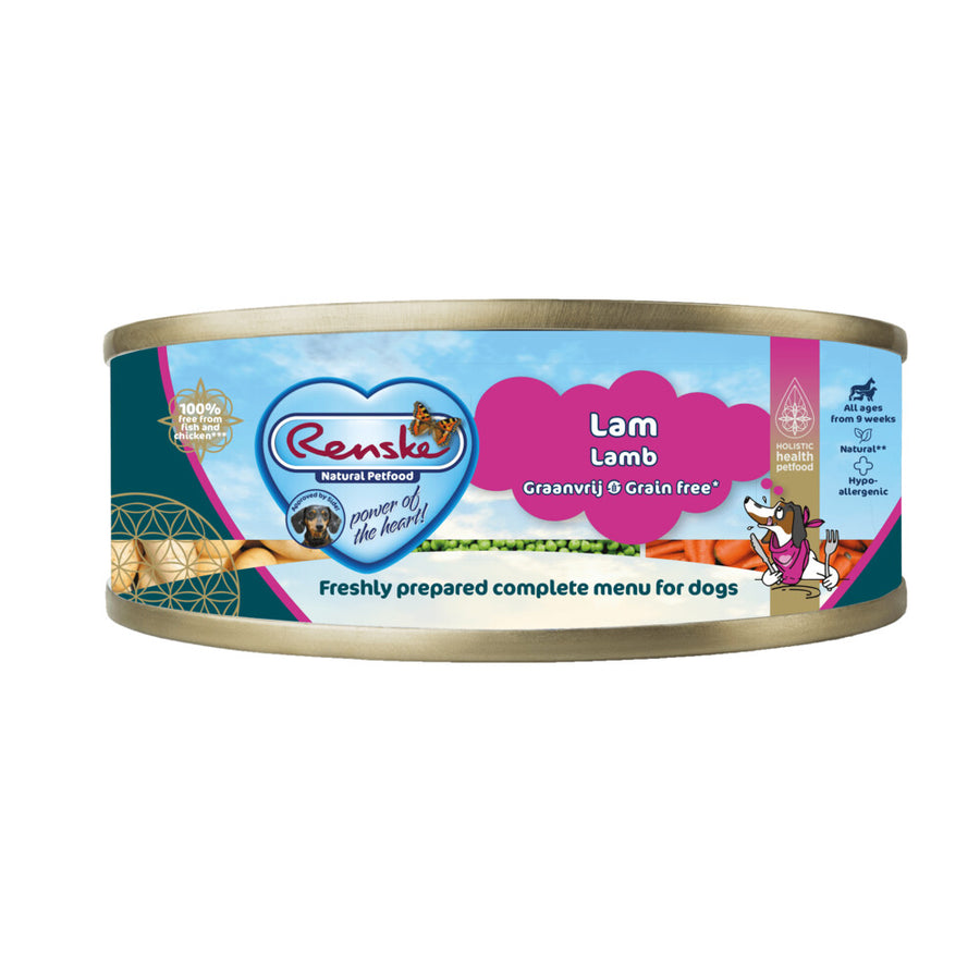 Renske - Blik Vers Gestoomd Graanvrij 95g - Lam