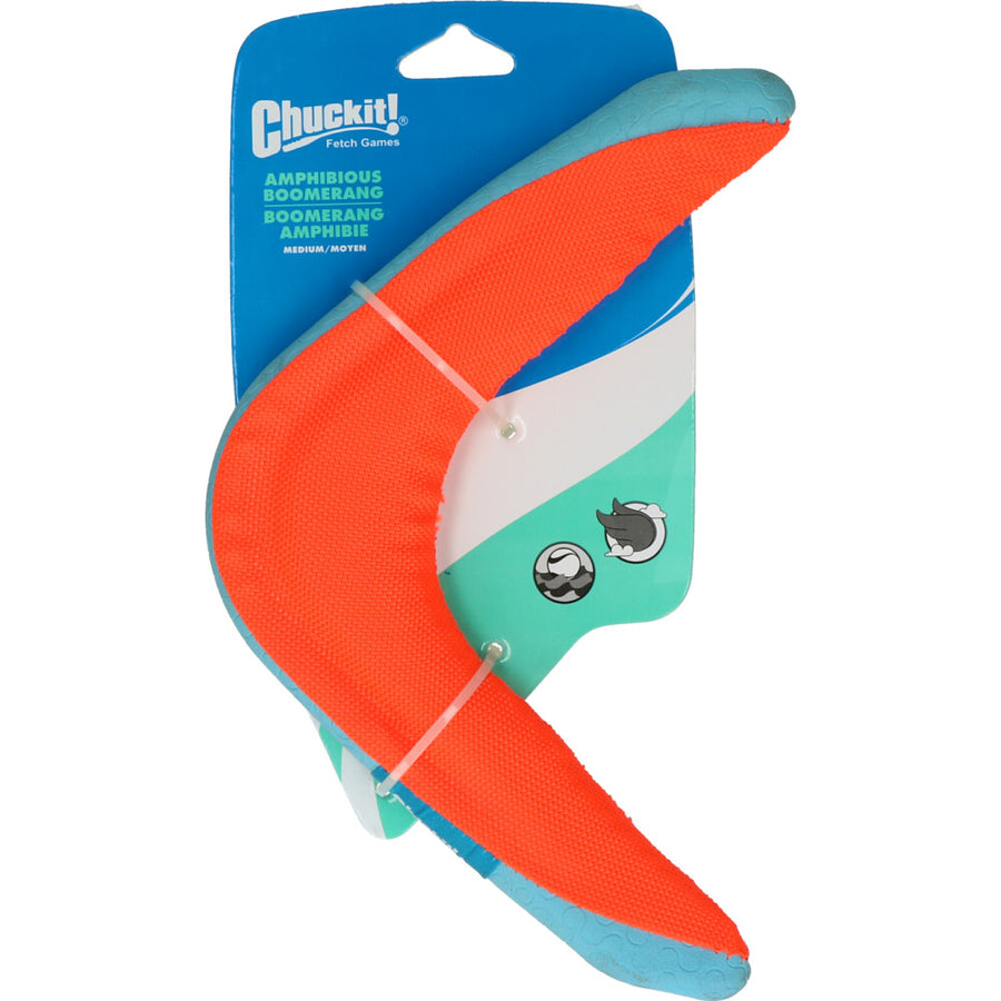 Chuckit! Amphibious - Hondenspeelgoed - Hondenspeeltje - Boomerang - Medium - Assorti