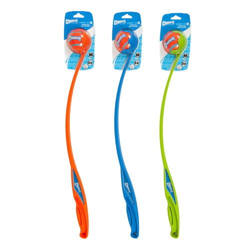 Chuckit! Sport Ball Launcher 45 cm - Kunststof Werpstok hond - Ballenwerper voor honden - Hondenspeelgoed - Incl. Tennisbal ø 6 cm