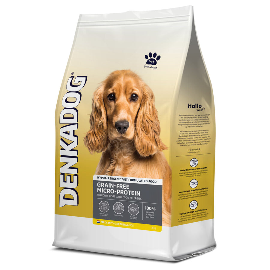 Denkadog - Hondenvoer Graanvrij Micro - Protein - 2kg