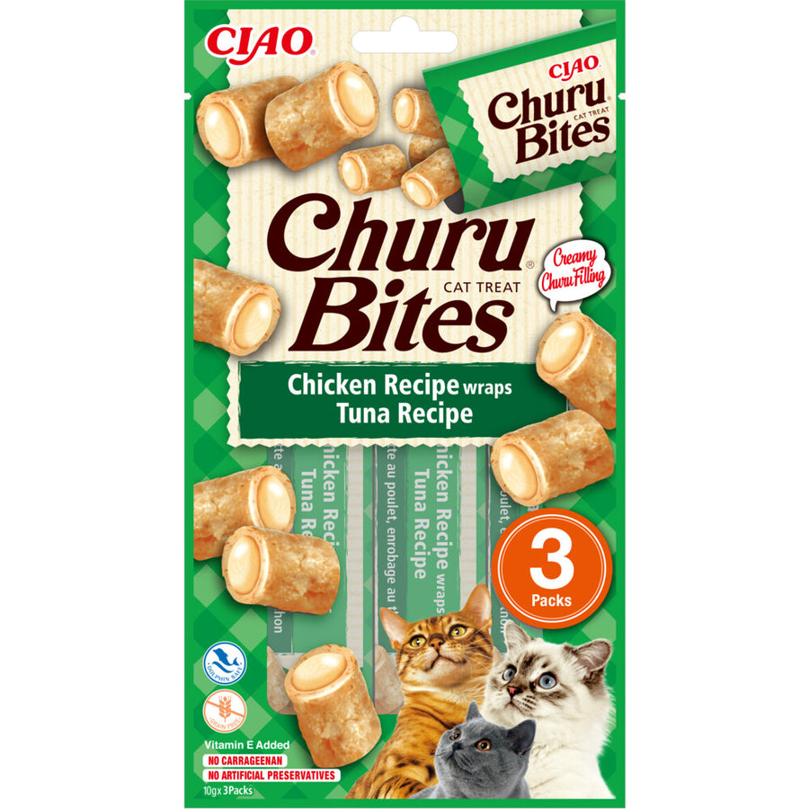 Ciao - Inaba Churu Bites - Tonijn Jacobsschelp 3x10g