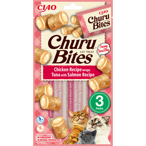Ciao - Kattensnack Churu Luxury Tuna & Salmon - 3 x 12g