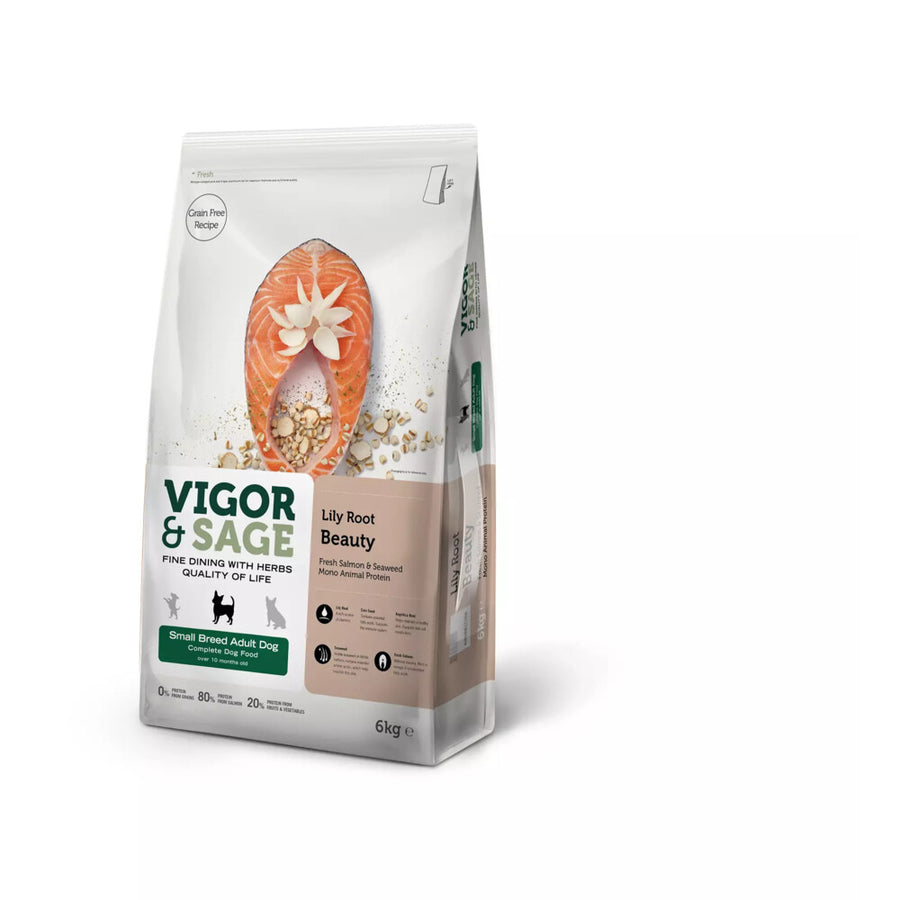 Vigor&Sage - Vigor & Sage Hondenvoer Small Lilly Root Beauty 6kg