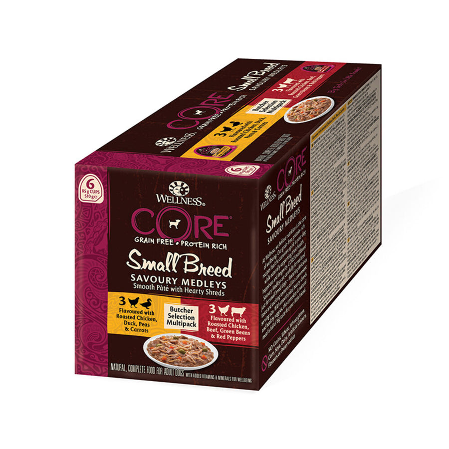 Wellness - Core Small Breed Savoury Medleys Lam&Hert 85g