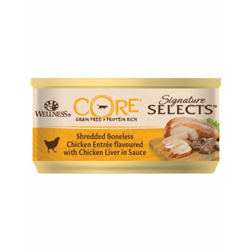 Wellness - Core Signature Selects Shredded 79g Kip&Kippenlever