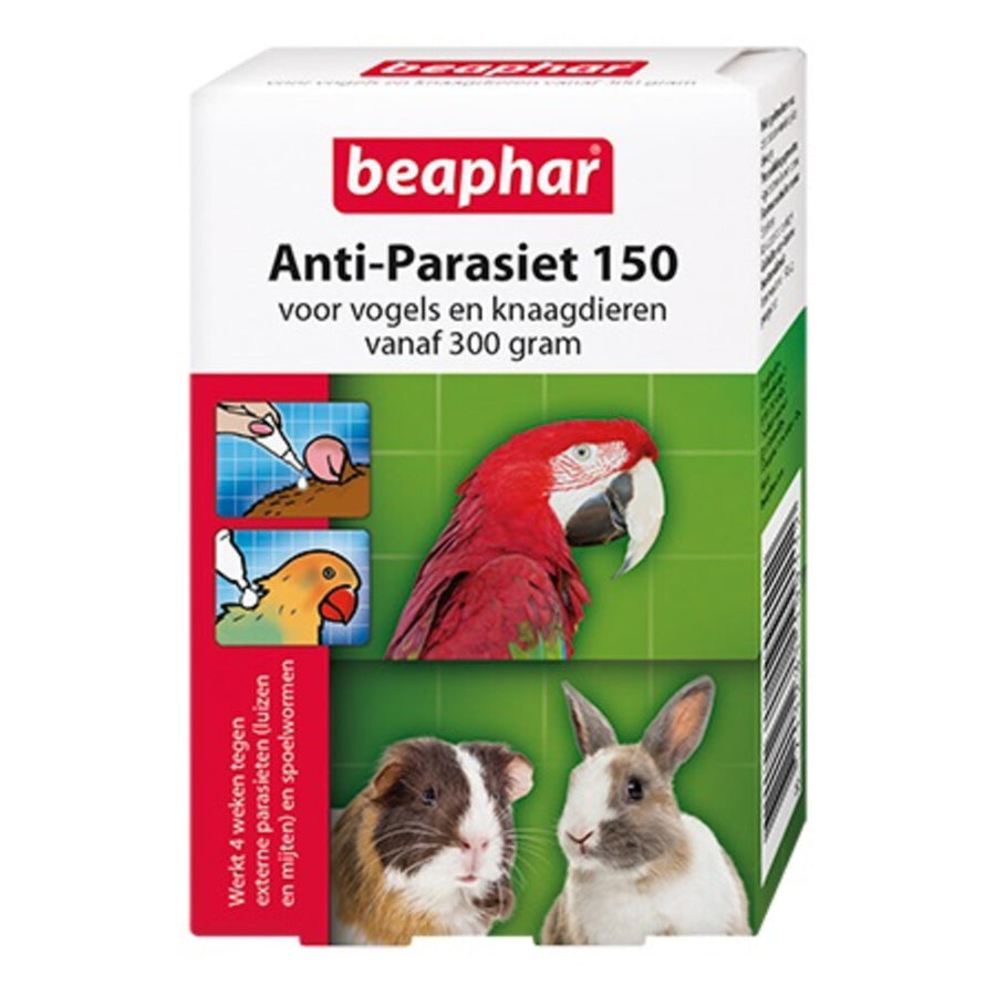 Beaphar - Anti - Parasiet 150 voor vogels en knaagdieren vanaf 300 gram