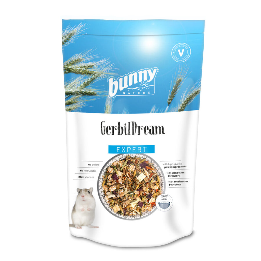 Bunny - Muizenvoer Nature - Eiwitrijke Muizendroom 500g - Natuurlijke Voeding Zonder Kunstmatige Toevoegingen
