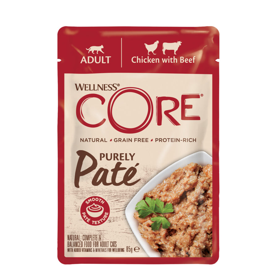 Wellness - Core Purelypate Chicken & Beef 85g