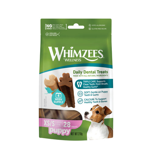 Whimzees - Puppy XS/S - Kauwsnacks - 28st