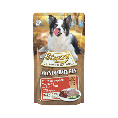 Stuzzy - Monoproteïn - Kalkoen - Natvoer - Volledig voer - 12 x 150g