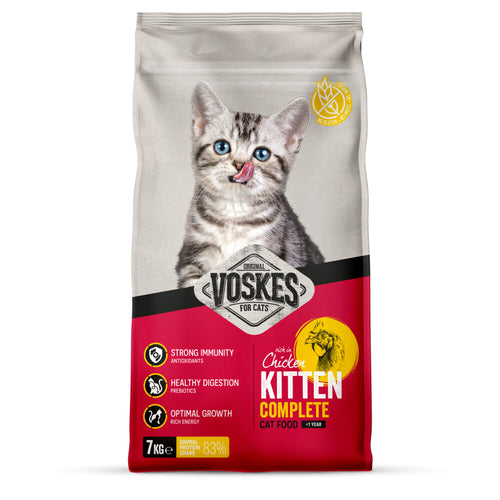 Voskes - Kattenbrokken Kitten Kip 7kg
