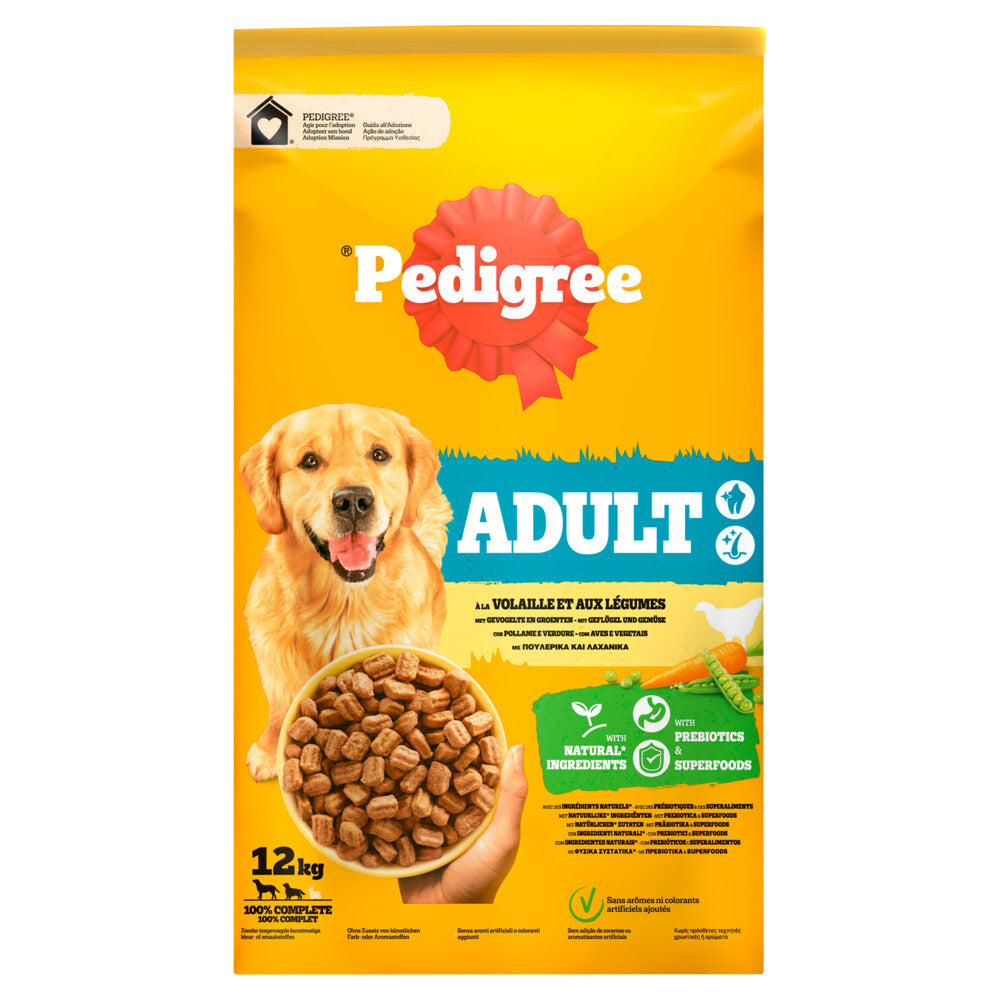 Pedigree - Vital Dry Food Adult Chicken - Cat Food - 12kg