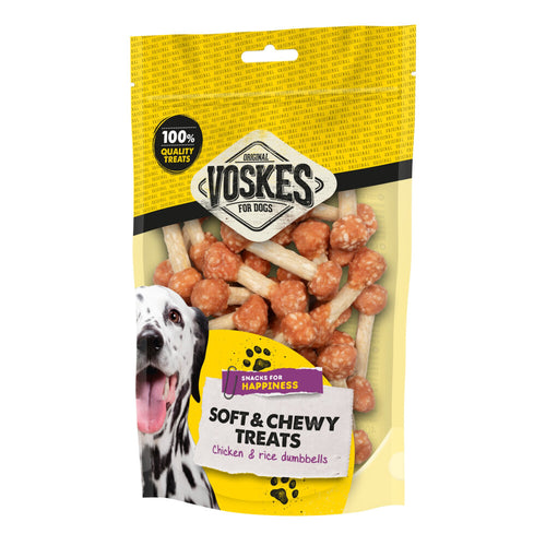Voskes - Kip & Rijst Halters - 400g