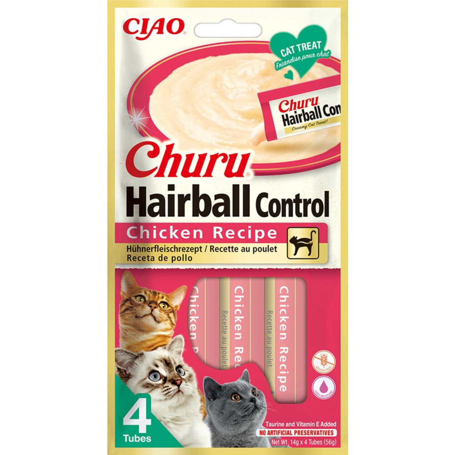 Ciao - Inaba Churu Purée - Kip Garnaal 15g 4 stuks