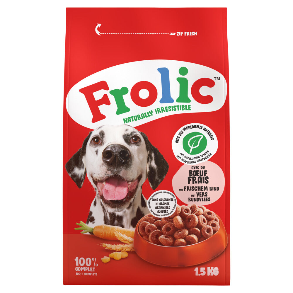 Frolic - Dry Beef - 1.5kg