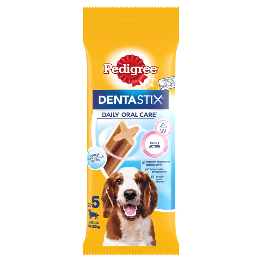 Pedigree - Dentastix Medium 10-25kg - Hundesnacks - 5 Stück
