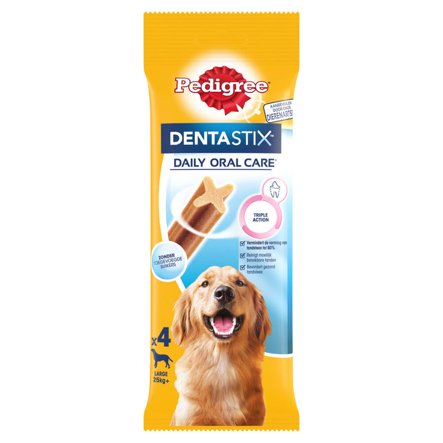 Pedigree - Dentastix Maxi 25kg+ - Hundesnacks - 4 Stück
