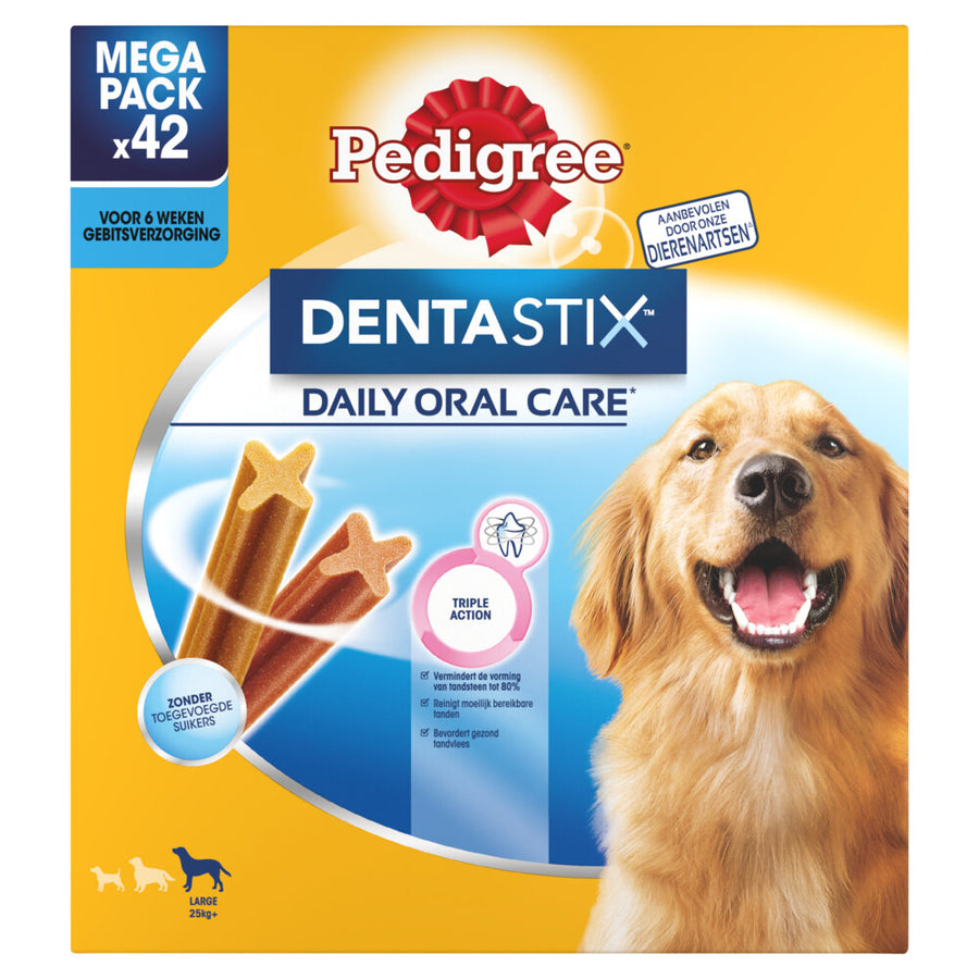 Pedigree - Dentastix Multipack Maxi 25kg+ - Hundesnacks - 42 Stück
