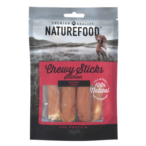 Rosewood - Naturefood - Chewy Sticks - Zalm - 100 gram/4 sticks