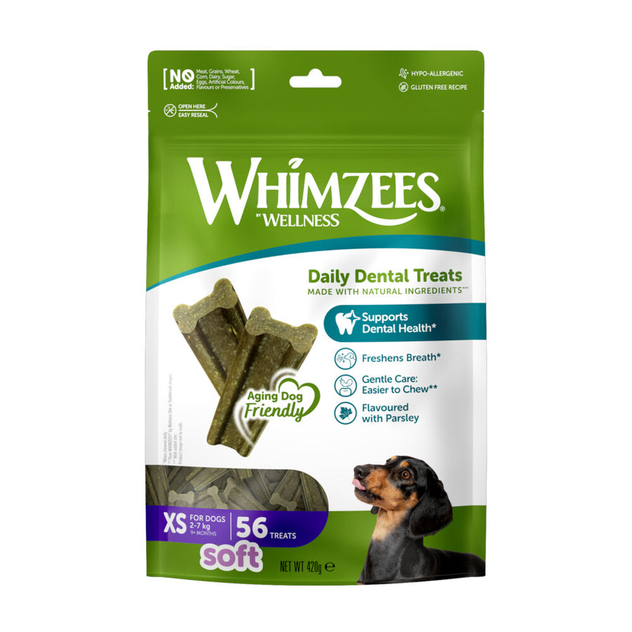 Whimzees - Tandenborstel Star XS - Kauwsnacks - 6,5cm - 48st