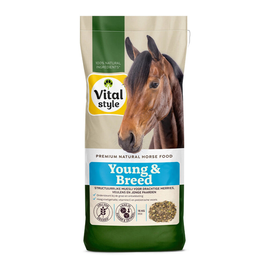 Arden Grange - VITALstyle Muesli Young & Breed - Paarden Supplementen - 15kg