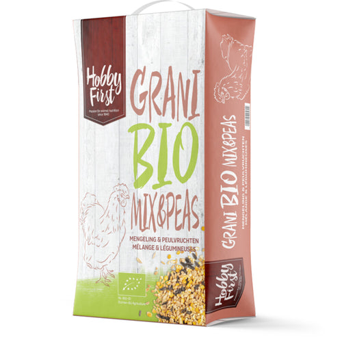 Hobby First - Farm BIO Mix&Peas - 100% plantaardig kippeneten