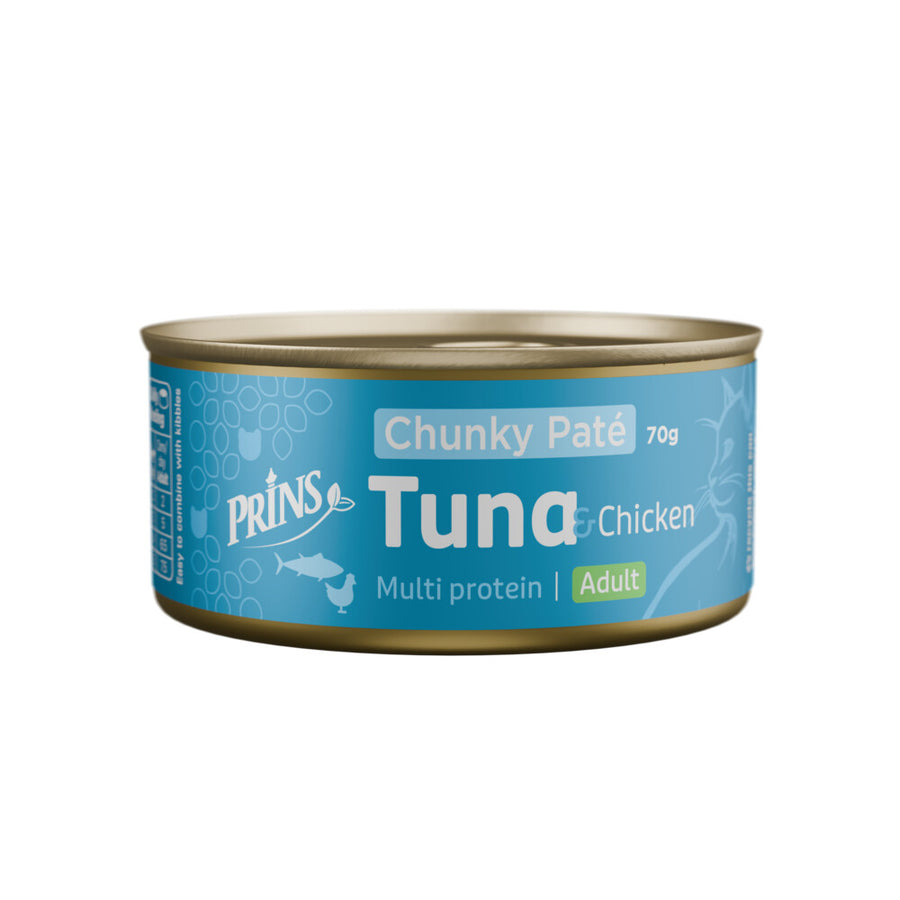 Prins - Chunky Paté - Tonijn Kip 70g