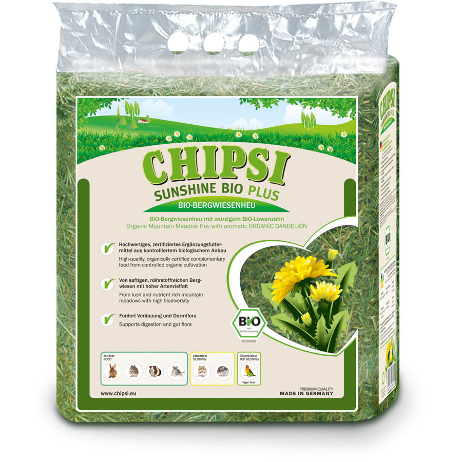 Arden Grange - Chipsi Sunshine Bio Plus Weidehooi Paardenbloem - 600g
