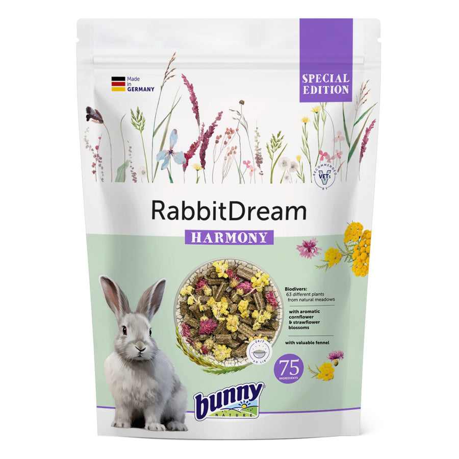 Bunny - Konijnenvoer Nature - Konijnendroom Special Edition 1.5kg - Vezelrijk met Kruiden en Bloesems