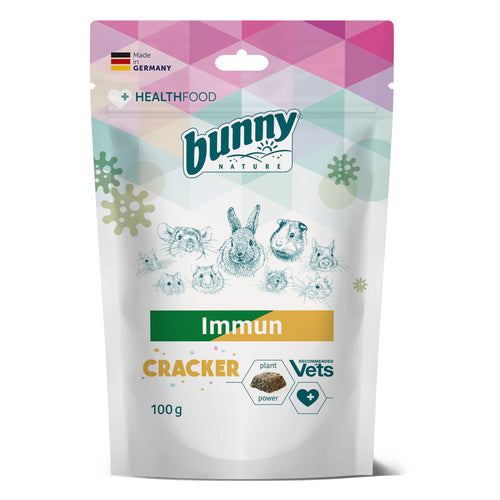 Bunny - Immun Cracker Nature - Echinacea Supplement - 100g Natuurlijke Gezondheid Dieren