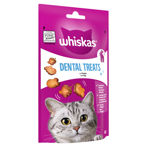 Whiskas - Dentabites Kip - Kattensnacks - 40g