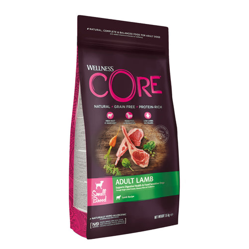 Wellness - Core Grain Free Dog Adult Lam - 10kg
