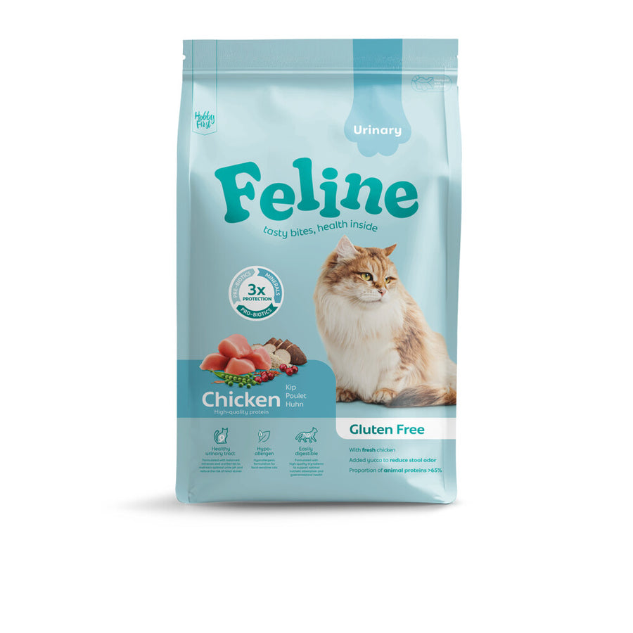 Hobby First - Feline Kattenvoer Sensitive Urinary Chicken 4,5kg