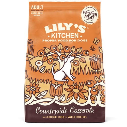 Lily's Kitchen - Droogvoer - Countryside Casserole - Kip & Eend - 7kg
