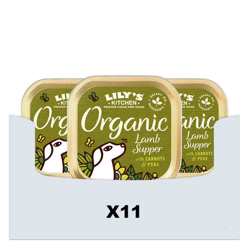 Lily's Kitchen - Organic Hondenvoer - Kuipje - Lam - 11 x 150g