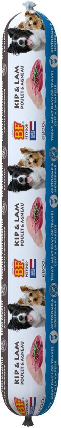 Biofood - Vleesvoeding Lam - Hond - Natvoer - 1 x 800g