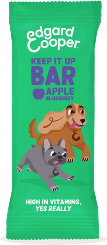 Edgard & Cooper - Bar 30g - Hondensnacks - Appel